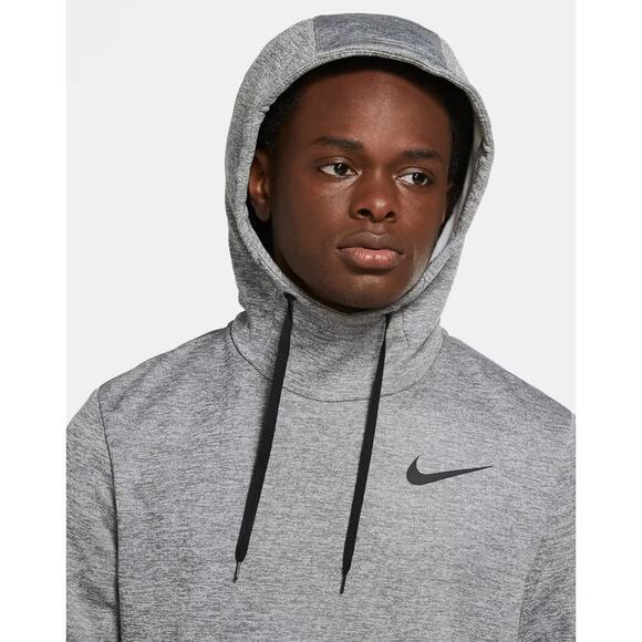 Nike Mens Therma Fit Training Pullover Hoodie Sweatshirt Grey CU6214-063 Small - Picture 2 of 13